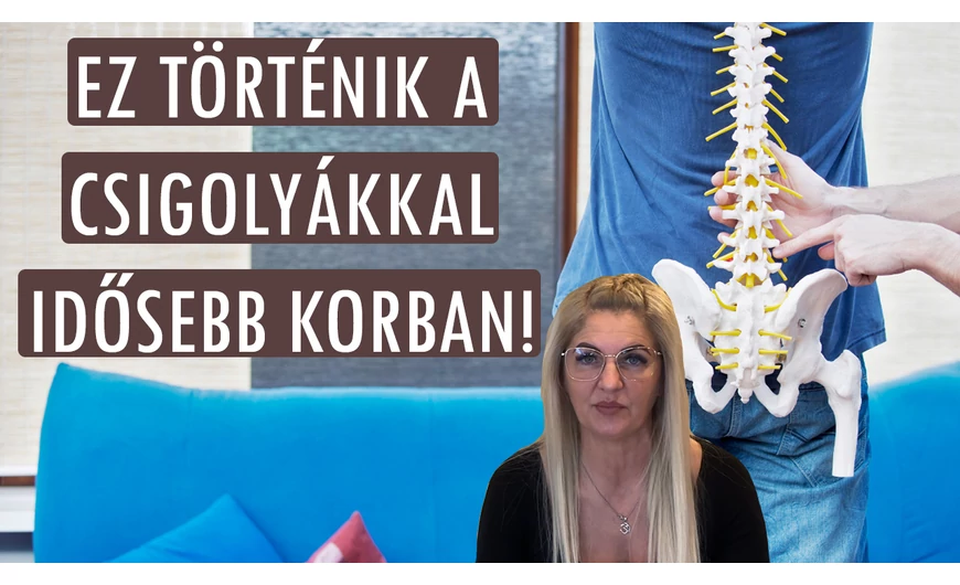 Így változnak a csigolyák az életünk során!