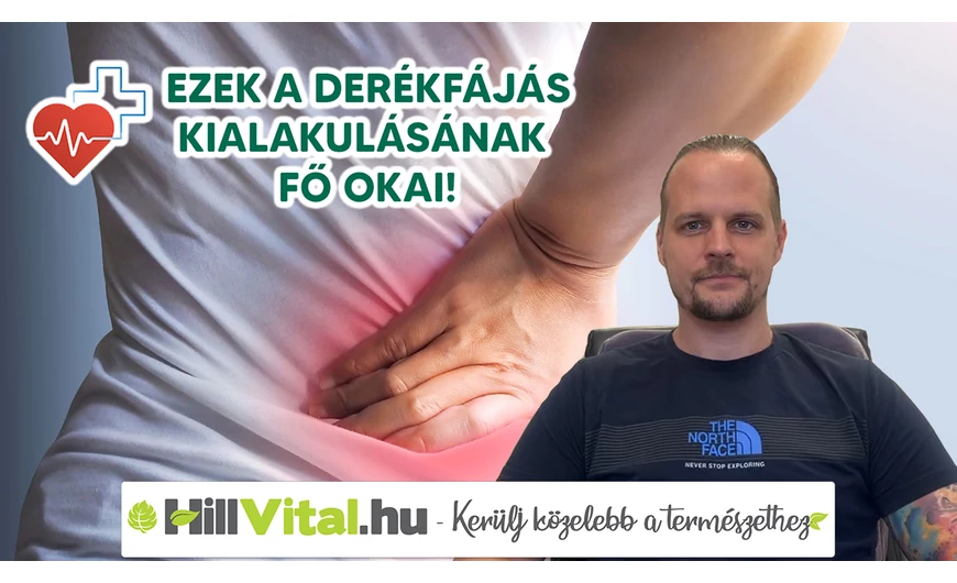 Dr. Kiss Csaba: „Ezek a derékfájás kialakulásának fő okai!”