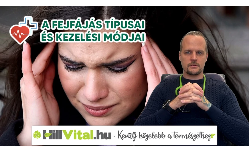 A fejfájás típusai és kezelése