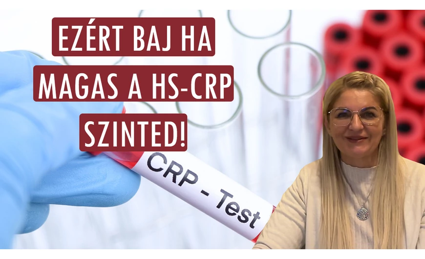 Ezért baj, ha magas a HS-CRP szinted!