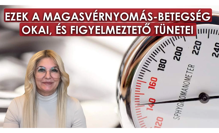 Ezek a magasvérnyomás-betegség okai, figyelmeztető tünetei!