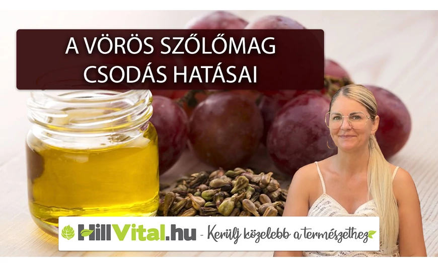 A vörös szőlőmag élettani hatásai