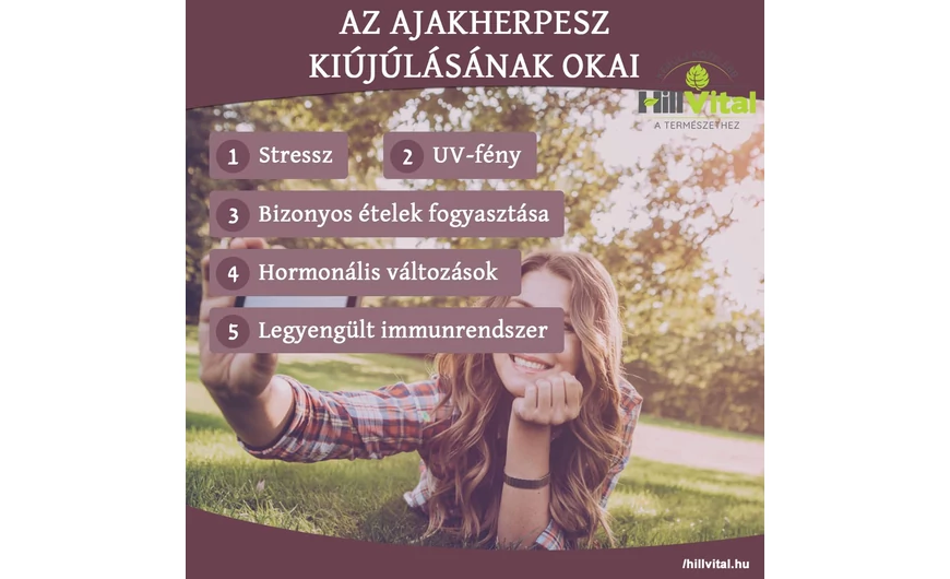 Az ajakherpesz kiújulásának okai