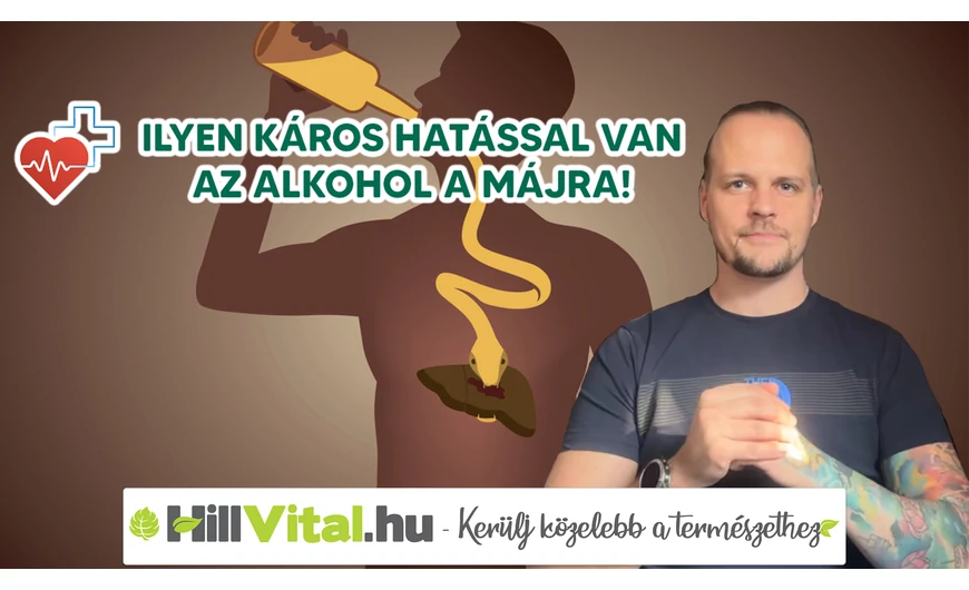 Ilyen hatással van az alkohol a májra!