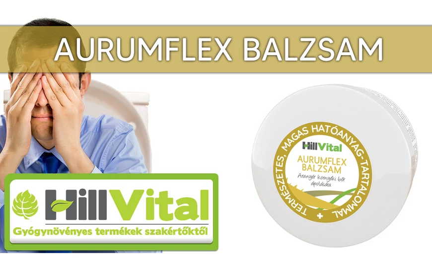 Ősi módszerek modern köntösben, aranyér ellen. Ez az Aurumflex krém