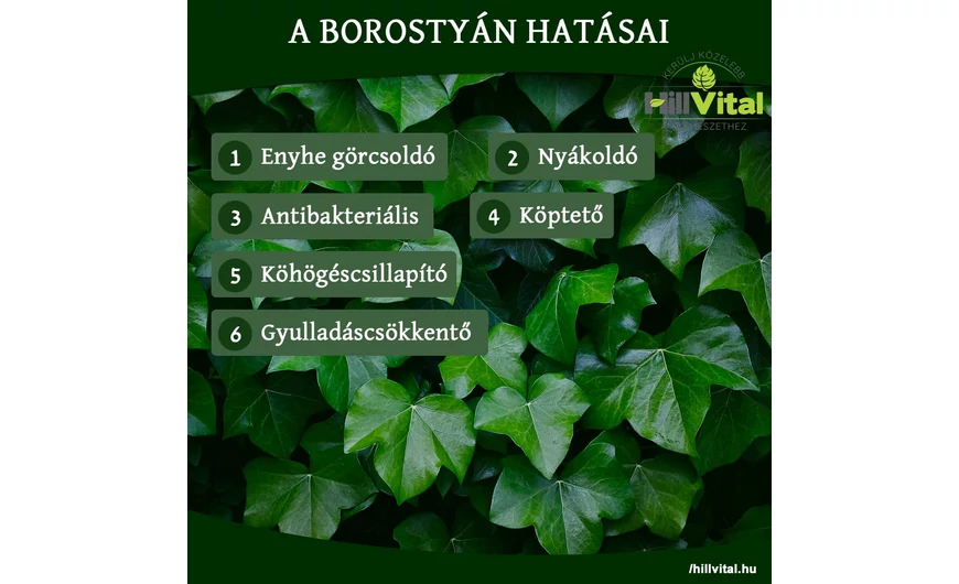 A borostyán hatásai