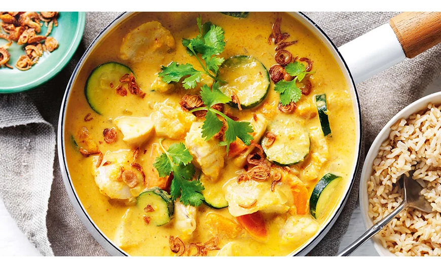 Finom és egészséges kombináció a hal és a curry