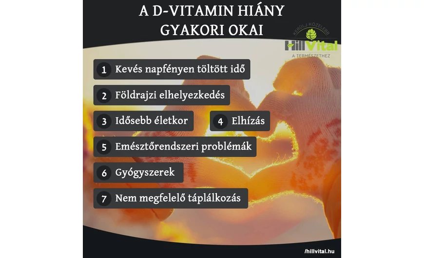 A D-vitamin hiány gyakori okai