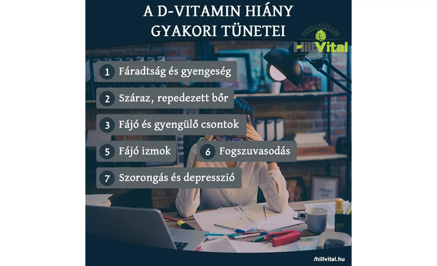 A D-vitamin hiány tünetei