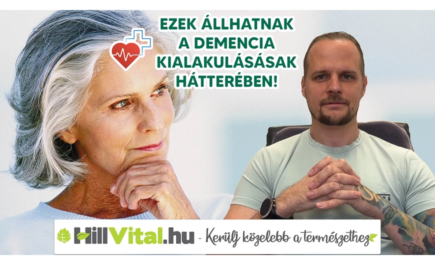 Ezek állhatnak a demencia kialakulásának hátterében!