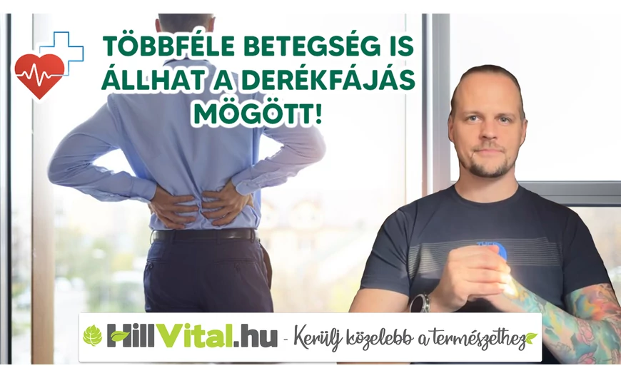 A derékfájás lehetséges okai 