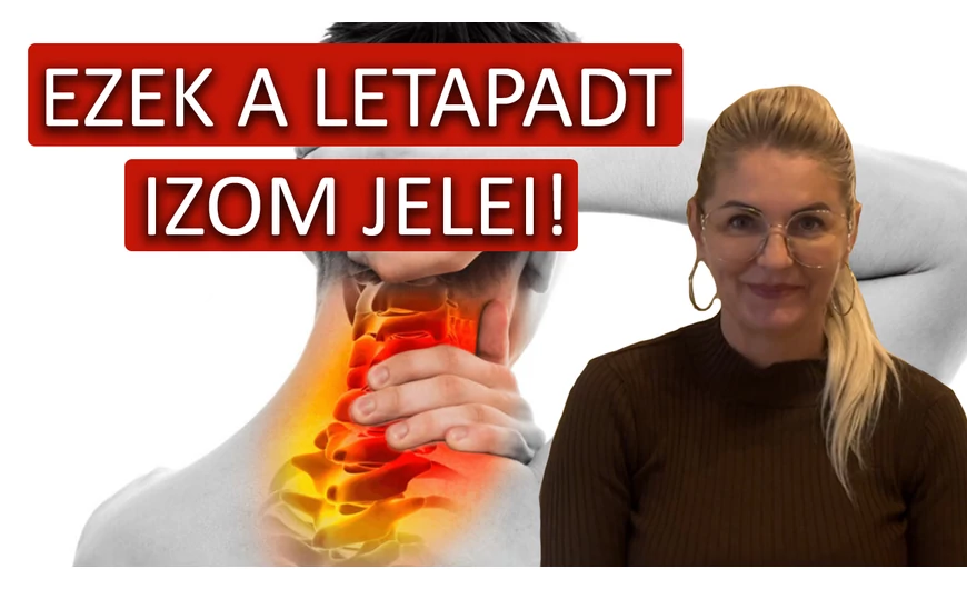 Letapadt izmok? – Ezek a jelek figyelmeztetnek!