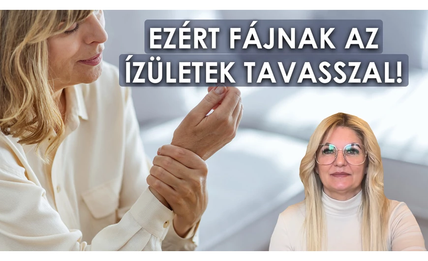 Ezért fájnak az ízületek tavasszal!