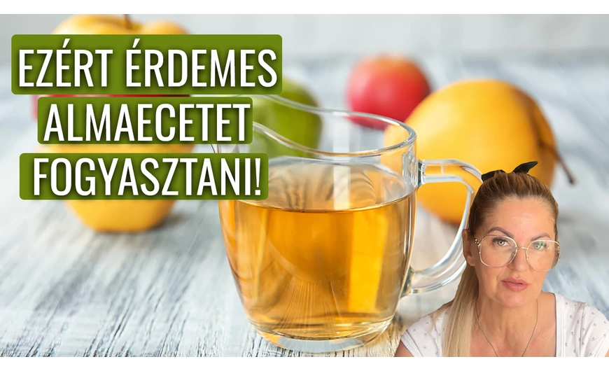 Ezért érdemes almaecetet fogyasztani!