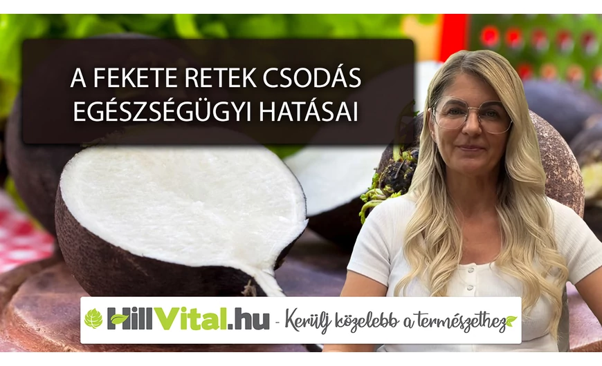 A fekete retek rendkívüli gyógyhatásai