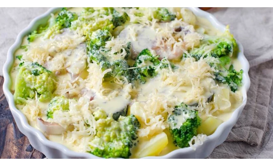 Nagyszerű rakott brokkoli recept