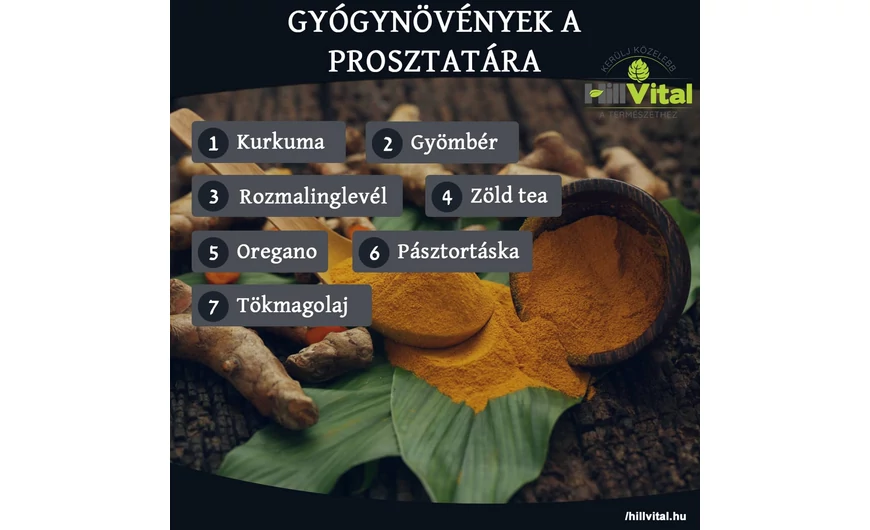 Gyógynövények prosztatára