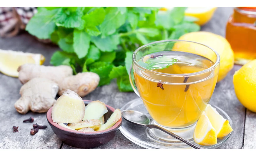 Gyömbéres gyomornyugtató limonádé