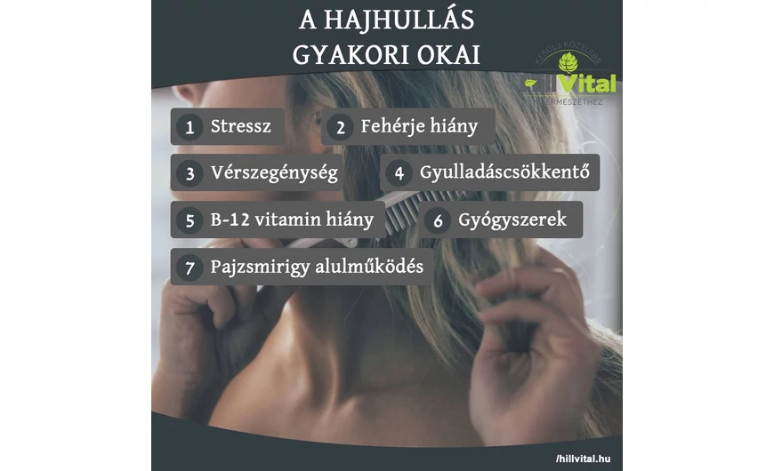 A hajhullás gyakori okai