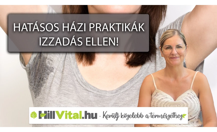 Hatásos házi praktikák izzadás ellen
