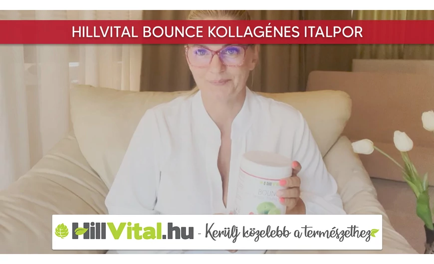 HillVital Bounce kollagénes italpor 