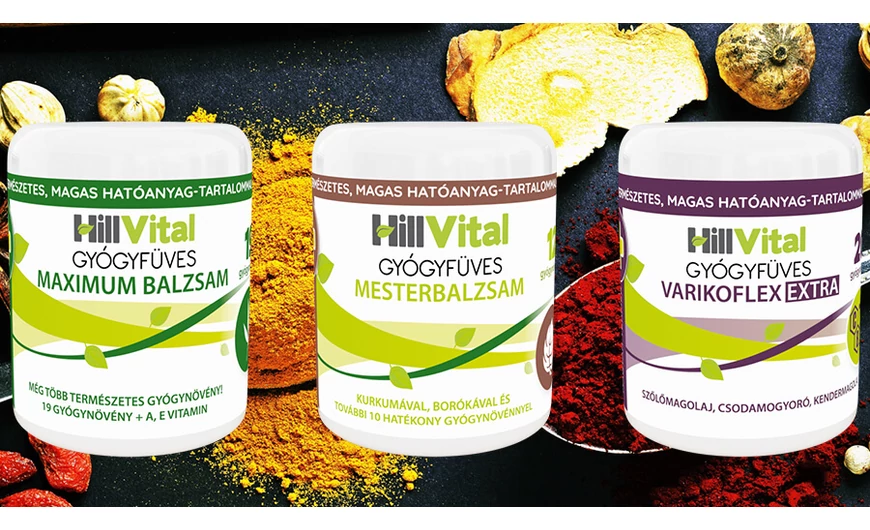 ​Hillvital balzsam család, a színtiszta természetesség