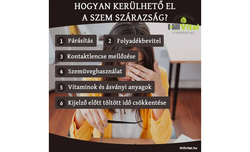 Hogyan kerülhető el a szem szárazsága?