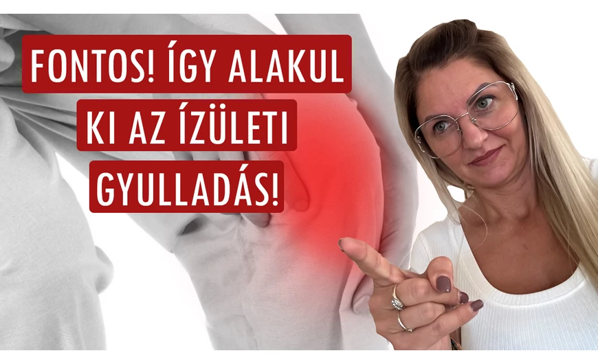 Így alakul ki az ízületi gyulladás!