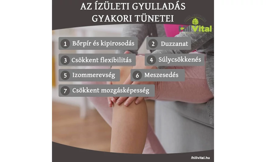 Az ízületi gyulladás gyakori tünetei