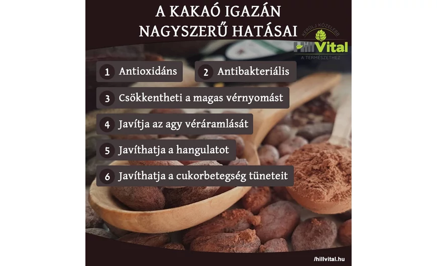 A kakaó hatásai