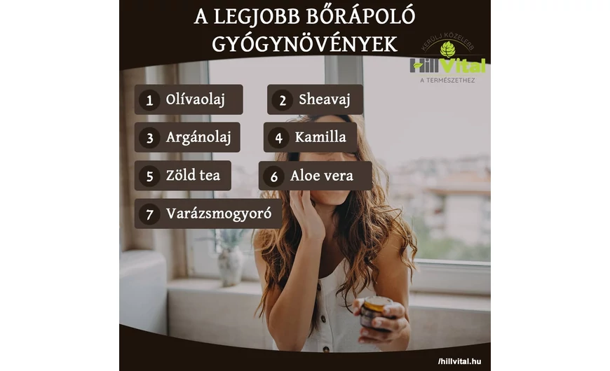 A 7 legjobb bőrápoló gyógynövény