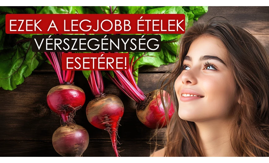 Ezek a legjobb ételek vérszegénység esetére!