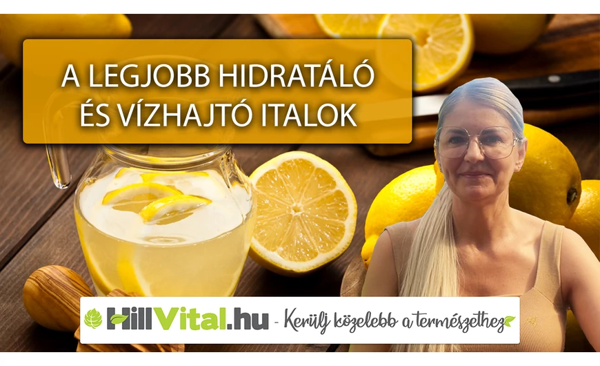 A legjobb hidratáló és vízhajtó italok a szervezeted számára