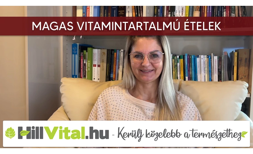 Magas vitamintartalmú ételek