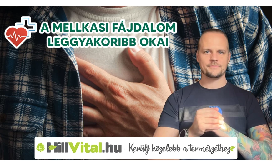 Ezek a mellkasi fájdalom leggyakoribb okai! 