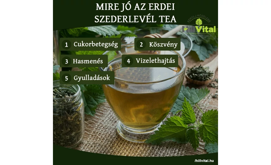 Mire jó az erdei szederlevél tea?