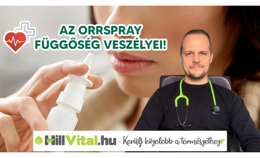 Az orrspray függőség veszélyei