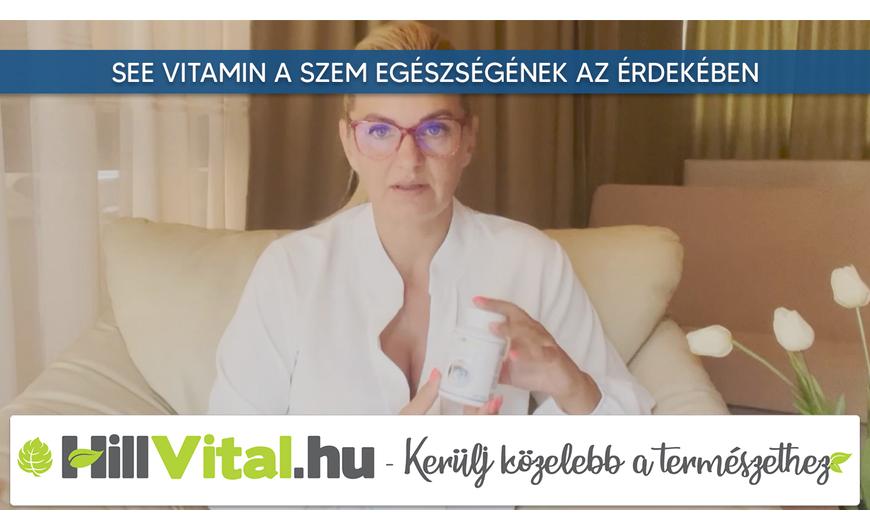 A See vitamin tartalmazza a szem számára elengedhetetlen vitaminokat!