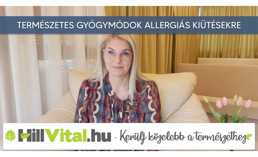Természetes gyógymódok allergiás kiütésekre