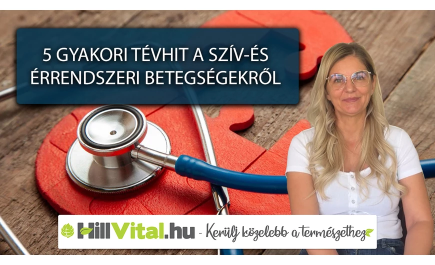 5 gyakori tévhit a szív- és érrendszeri betegségekről