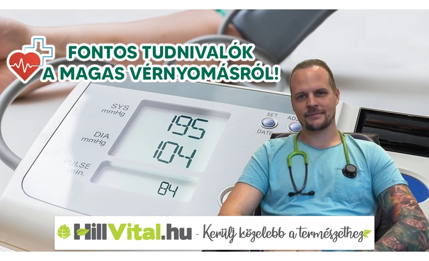 Fontos dolgok amiket tudnod kell a magas vérnyomásról