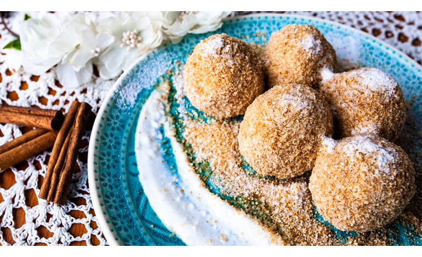 Kukoricadarával készült mennyei túrógombóc recept