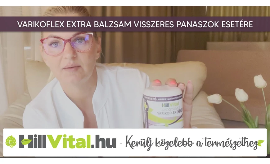 Varikoflex extra balzsam visszeres panaszok esetére