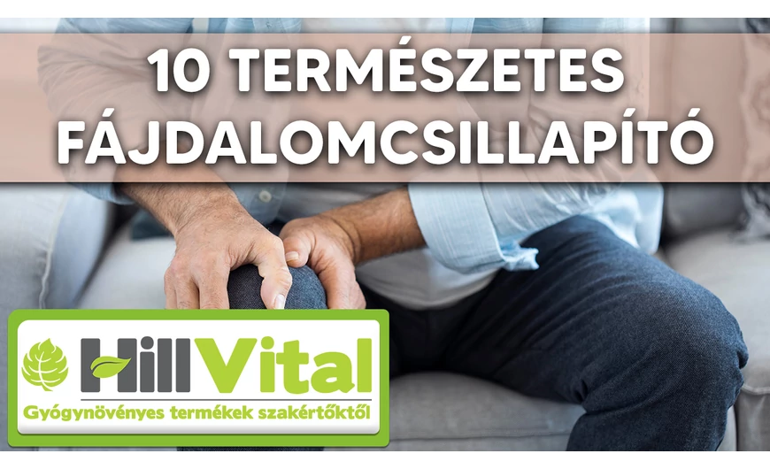 10 természetes fájdalomcsillapító