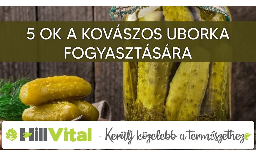 5 ok amiért érdemes kovászos uborkát fogyasztani
