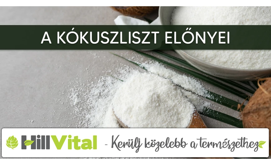 A kókuszliszt előnyei