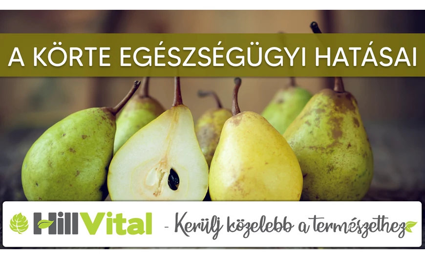 A körte egészségügyi hatásai