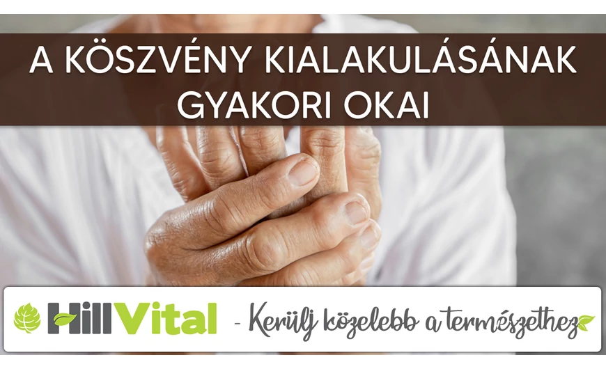A köszvény kialakulásának gyakori okai