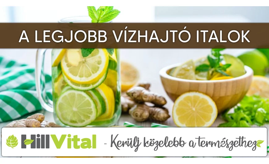 A legjobb vízhajtó italok