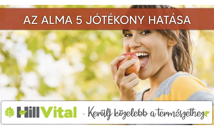 Az alma 5 jótékony hatása